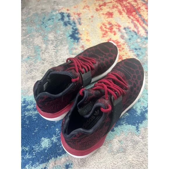 Adidas Mens Cloudfoam Tennis Shoes Size 9.5 Med Fit - Picture 2 of 4